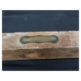 ANTIQUE WOODEN RULE & LEVELS