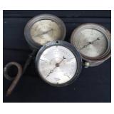 VINTAGE STEAM GAUGES