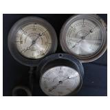 VINTAGE STEAM GAUGES