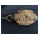 ANTIQUE BLOCK AND TACKLE PLUS