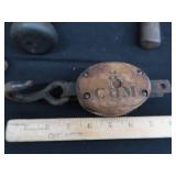 ANTIQUE BLOCK AND TACKLE PLUS