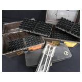 2 FLAMBEAU SHOT GUN SHELL BOXES PLUS