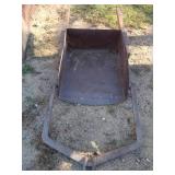 ANTIQUE HORSE DRAWN DIRT SCOOP