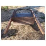 ANTIQUE HORSE DRAWN DIRT SCOOP