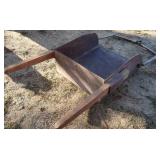 ANTIQUE HORSE DRAWN DIRT SCOOP