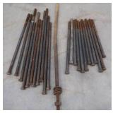 THREADED FOUNDATION BOLTS