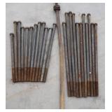 THREADED FOUNDATION BOLTS