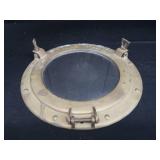 BRASS PORT HOLE MIRROR