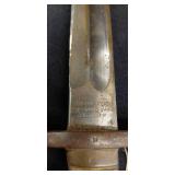 WEYERSBERG KIRCHBAUM CO SOLINGEN WWI BAYONET