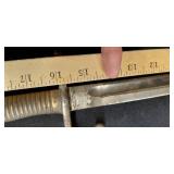 WEYERSBERG KIRCHBAUM CO SOLINGEN WWI BAYONET