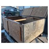 OLD TRAPPERS HUGE ENCLOSED SLED