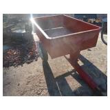 RED HAND HAULER GARDEN TRAILER