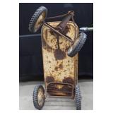 VINTAGE GREYHOUND STEEL WAGON