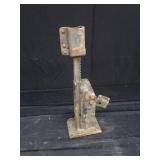 VINTAGE SCREW JACK / CRANK FOR HAY LOFT DOOR
