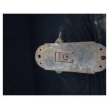 VINTAGE SCREW JACK / CRANK FOR HAY LOFT DOOR