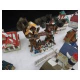 HUGE LOT: CHRISTMAS VILLAGE