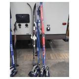 3 SETS OF JUNIOR CROSSCOUNTRY SKIS