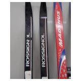 3 SETS OF JUNIOR CROSSCOUNTRY SKIS
