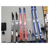 3 SETS OF JUNIOR CROSSCOUNTRY SKIS