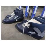 2 SETS ADULT CROSS COUNTRY SKIS