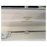 Diamond Accent Bracelet 18kt Gold Over Sterling Silver 7.5in