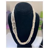 Lot of Seed Pearl Necklaces, Bracelets, and Earrings
