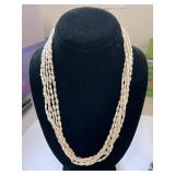 Lot of Seed Pearl Necklaces, Bracelets, and Earrings