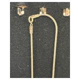 Sterling Silver Quartz and Onyx Pendant Necklaces