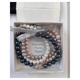 Lot of Freshwater Cultured Pearl Jewelry with Necklaces, Bracelets, and Earrings