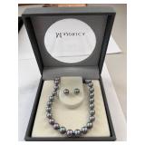 Lot of Freshwater Cultured Pearl Jewelry with Necklaces, Bracelets, and Earrings