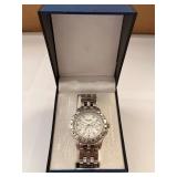 Fahrenheit Quartz Stainless Steel Wristwatch with Box