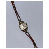 Vintage Ladies Wristwatch Collection with Display and Velvet Case