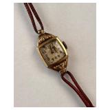 Vintage Ladies Wristwatch Collection with Display and Velvet Case