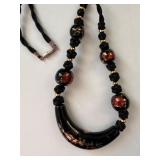 Set of 5 Ethnic and Ornate Necklaces with Cross and Owl Pendants