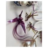 Large Assorted Costume Jewelry Collection with Earrings, Brooches, and Accessories