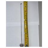 Stauer Snowflake Pendant Necklace with Chain in Box