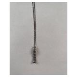 Stauer Diamond Spike Pendant Necklace in Original Box