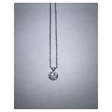 Stauer Dancing Sparkle Diamond Aura Necklace and Earrings Set