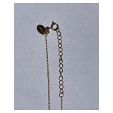 Stauer Green Gemstone Necklace and Earring Set in Gift Box