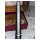 Costume Jewelry Lot with Dragons Breath Clip Earrings, Brooches, Rings, and Necklaces