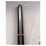 Costume Jewelry Lot with Dragons Breath Clip Earrings, Brooches, Rings, and Necklaces