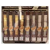 Display Card of 10 Vintage Adjusto-Flex Watch Bands by Regal