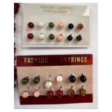 Jasper and Quartz Jewelry Lot with Necklaces, Earrings, Brooch, and More