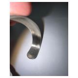 Samuel Kirk & Son Sterling Silver Flower of the Month June Rose Cuff Bracelet with Box