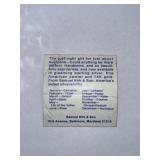 Samuel Kirk & Son Sterling Silver Flower of the Month June Rose Cuff Bracelet with Box