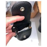 Harley-Davidson Pocket Watch with Chain and Leather Case