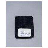 Gold Tone Necklace with Hexagonal Cubic Zirconia Pendant in Box