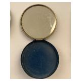 Vintage Collectibles Lot with Lone Ranger Pedometer, Brass Brush, Anchor Items, and US Compact