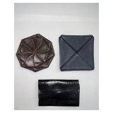 Collection of 5 Vintage Leather Wallets and Coin Holders