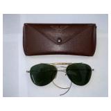 Collection of 3 Vintage Sunglasses with Cases and Eagle Eyes Navigator Kit